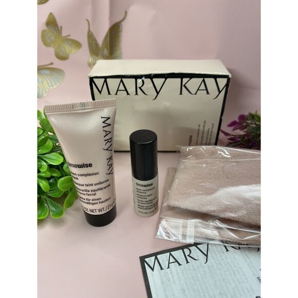 Mary Kay Timewise Mini Even Complexion Set Mask Essence Headband Expired 4/13 - Picture 2 of 6